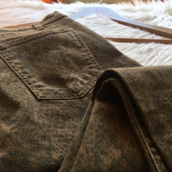 CURRENT/ELLIOTT | Python Snake Print Ankle Skinny Jeans in Oregano Fall Style - Picture 7 of 7